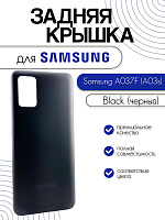 Задняя крышка для Samsung A037F (A03s) черный