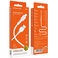 Кабель BOROFONE BX51 USB - Lightning 2.4A