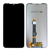 Дисплей для Motorola G8 Plus в сборе с тачскрином черный