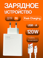 Зарядное устройство для Xiaomi MDY-12-ED USB 120 Вт + кабель USB - Type-C