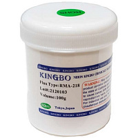 Флюс паяльный KINGBO RMA-218 (баночка) 100 г.